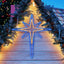 Estrella LED Navidad 43pulg luces colgantes puerta ventana