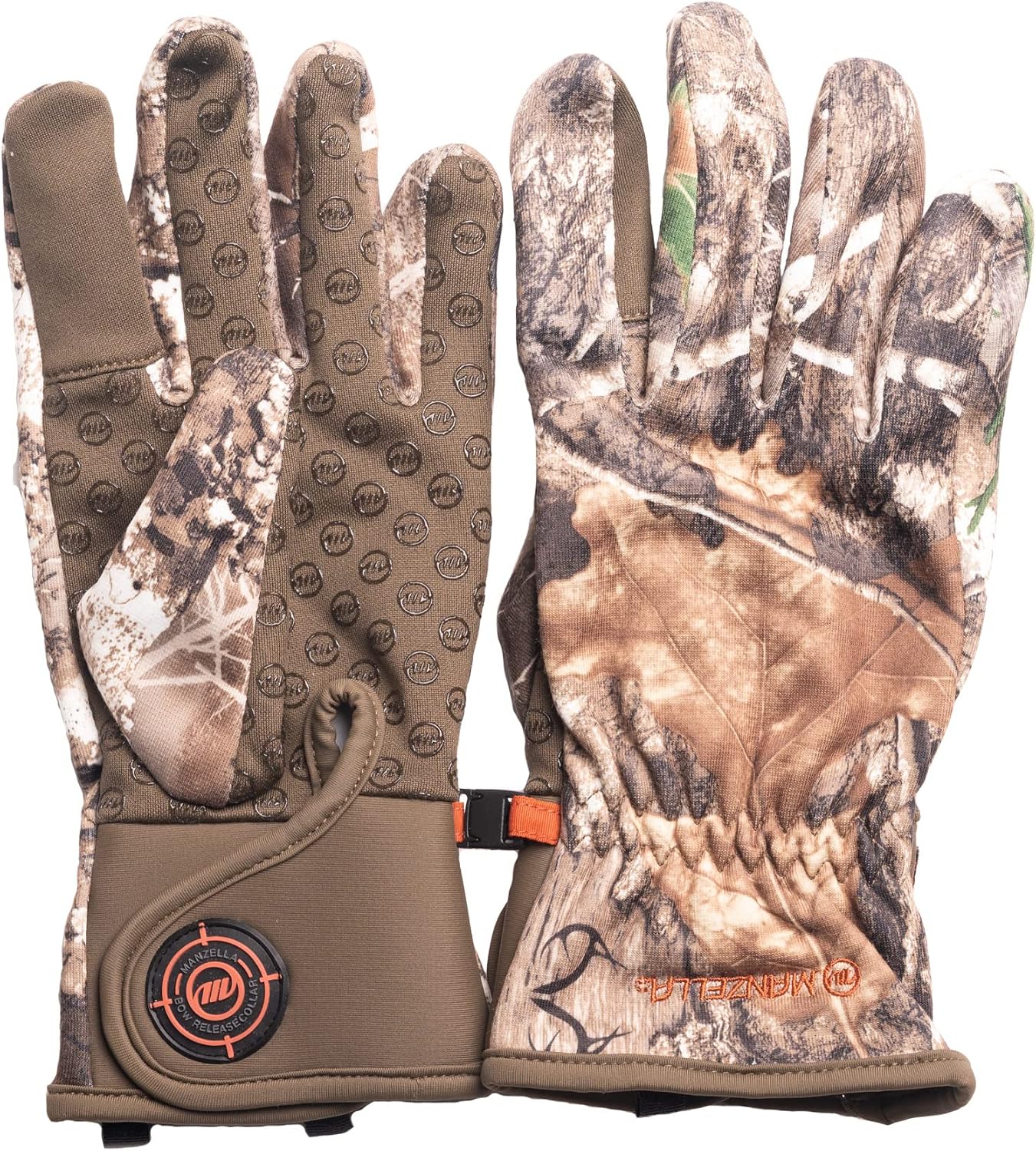 Guantes caza frío ligeros de felpa para hombre