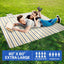 Manta picnic 80x80" impermeable plegable para 6-8 adultos