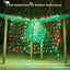Tira luces LED Navidad rojo verde 5x7pies impermeable exterior
