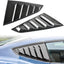 Rejilla lateral Mustang fibra carbono estilo Lambo 24-26