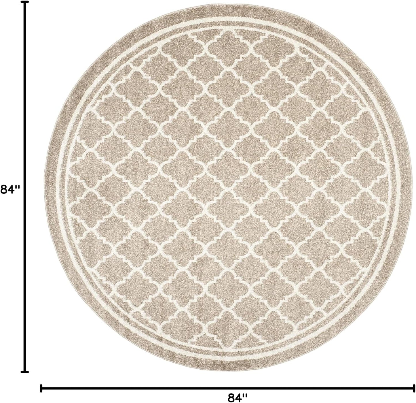 Alfombra interiores exteriores gris claro beige