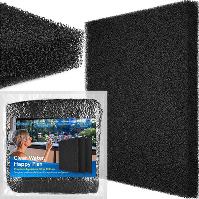 Almohadilla filtro biológico acuario 18.5x18.5pulg 20ppi