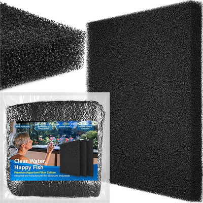Almohadilla filtro biológico acuario 18.5x18.5pulg 20ppi