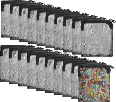 20 bolsas filtro acuario reutilizables malla fina