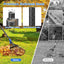 Rastrillo jardín ajustable metal expandible 8-17pulg