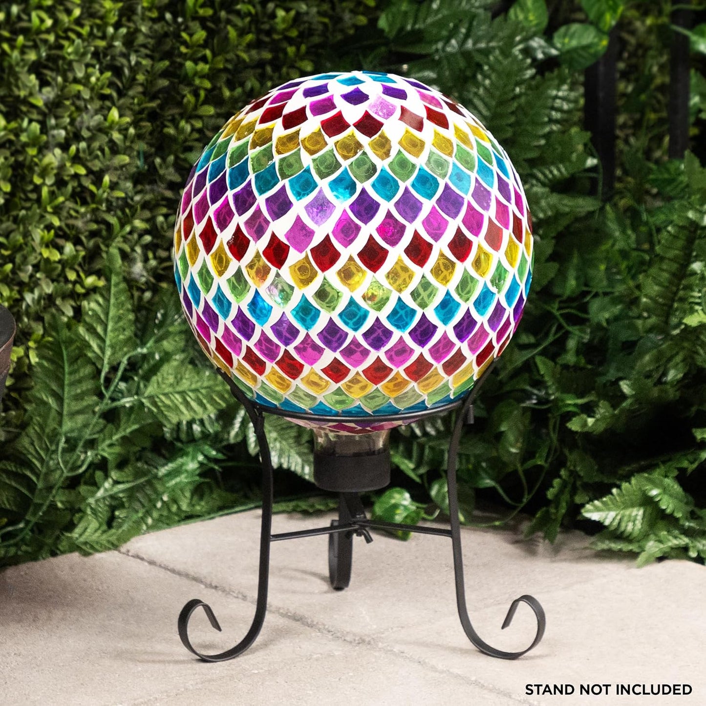 Globo cristal lágrima 10" multicolor