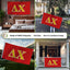 Bandera Delta Chi 3x5ft Letras Griegas Decorativa