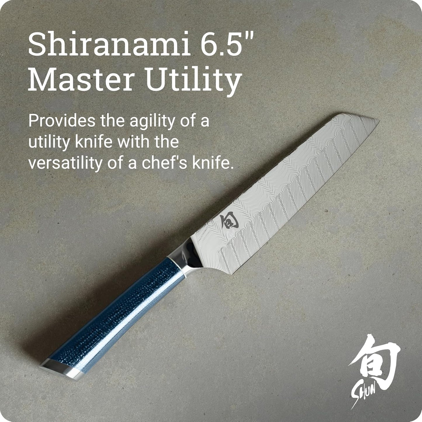 Cuchillo utilitario Shun Shiranami 6.5pulg