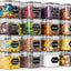 Set 16 Recipientes Almacenamiento Cereales 0.8l Herméticos