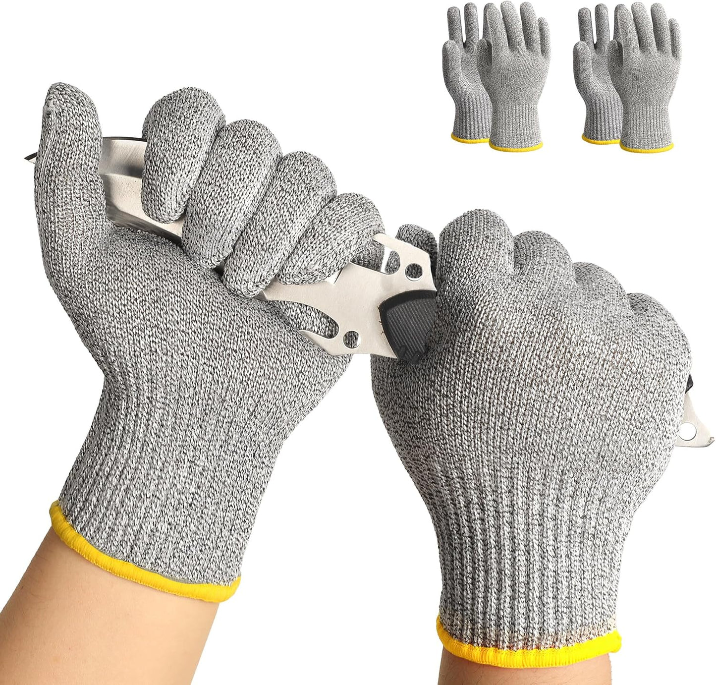 2 Pzas Guantes Corte ANSI A7 Chef Mandolina