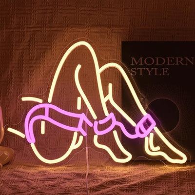 Letrero neón led regulable usb estilo preppy para pared