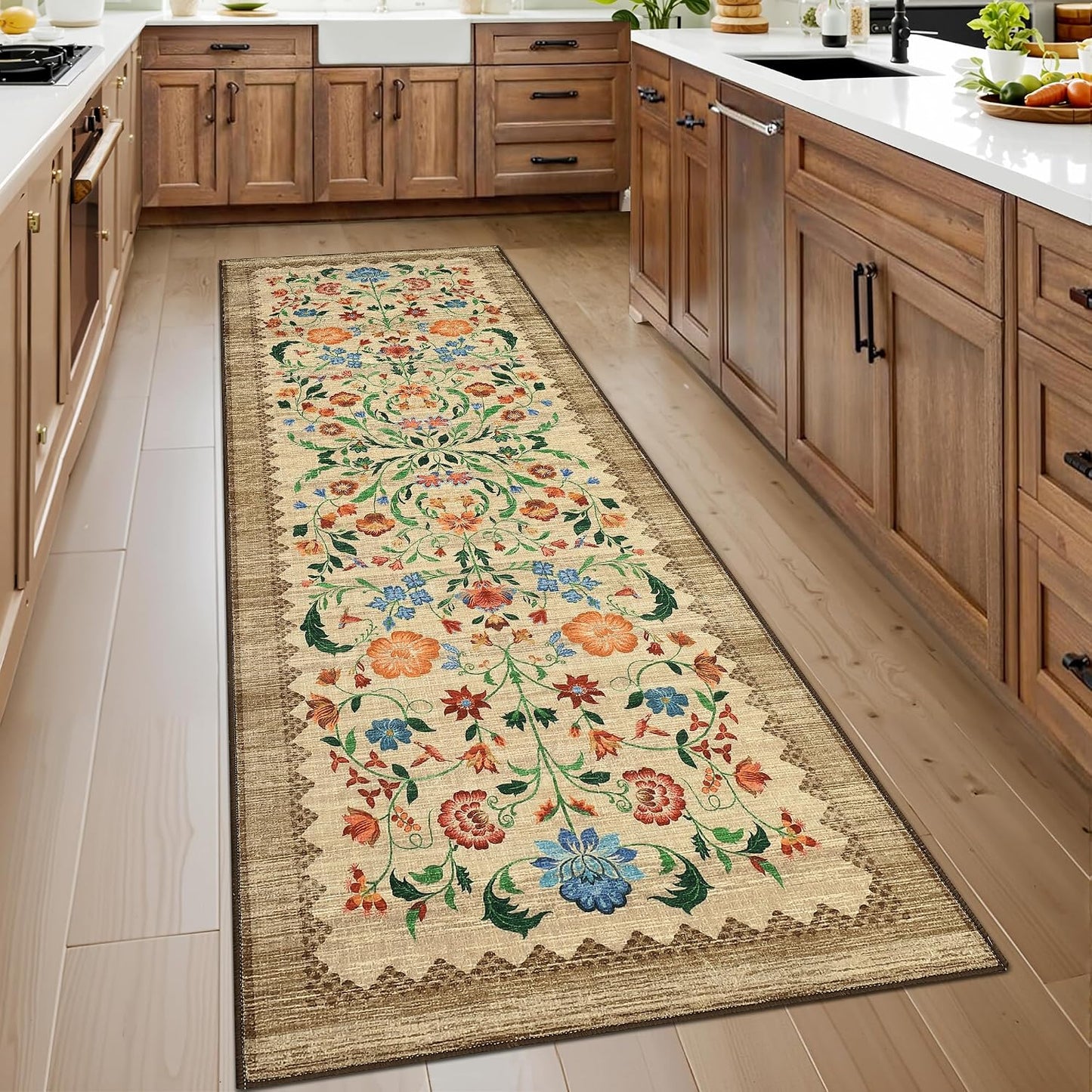 Alfombra pasillo bohemia 2x6pulg antiderrap