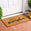 Felpudo Hey There Pumpkin 17x29pulg Marrón/Negro