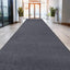 Tapete entrada 4x8pulg resistente agua perfil bajo gris