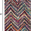 Alfombra decorativa 3x5ft multicolor diseño abstracto no