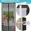 Malla magnética puerta 32x92pulg color negro