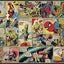 Panel pared Marvel 10.5x6ft rojo extraíble