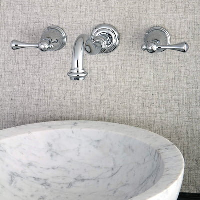 Grifo para Pared de Baño en Cromo Pulido de Alta Calidad