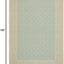 Alfombra decorativa impermeable 8x11ft color aguamarina