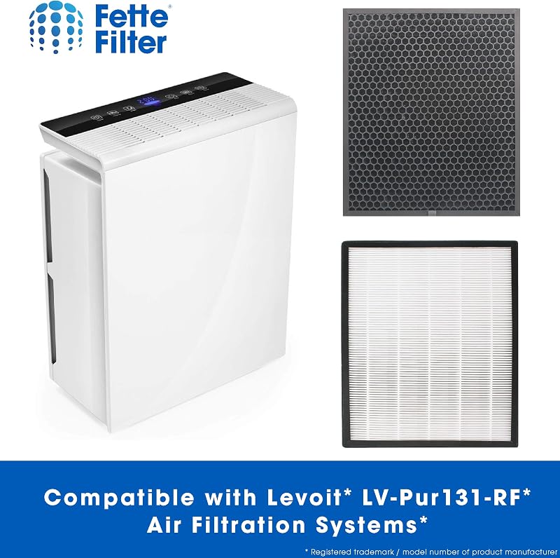 2 Filtros Carbón Activo Comp LEVOIT LV-PUR131