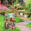 Bandera jardín doble cara cardenal magnolia 12x18pulg