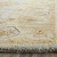Alfombra lana oriental hecha a mano 2x3ft color azul