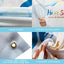 Cartel revelación género 72x44pulg azul o rosa baby shower