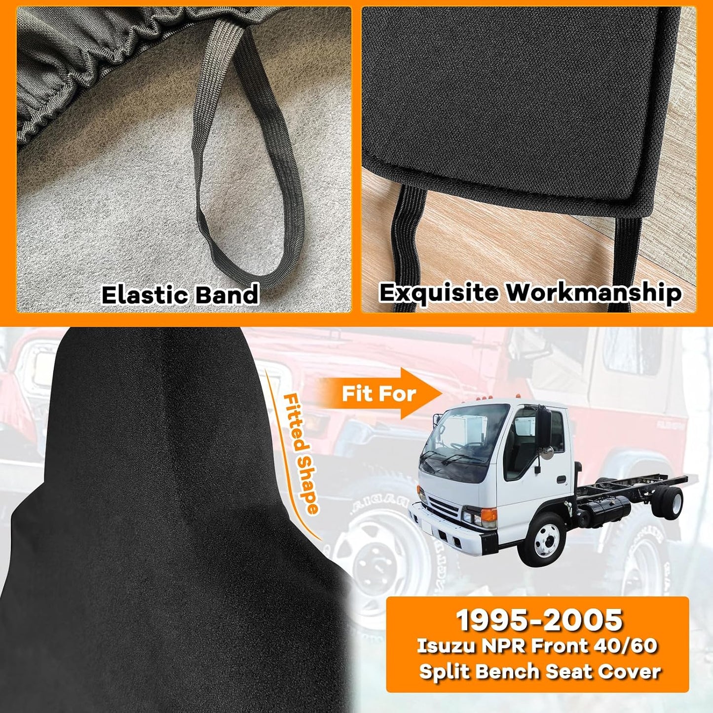 Funda asiento camión Isuzu NPR 40/60 95-05