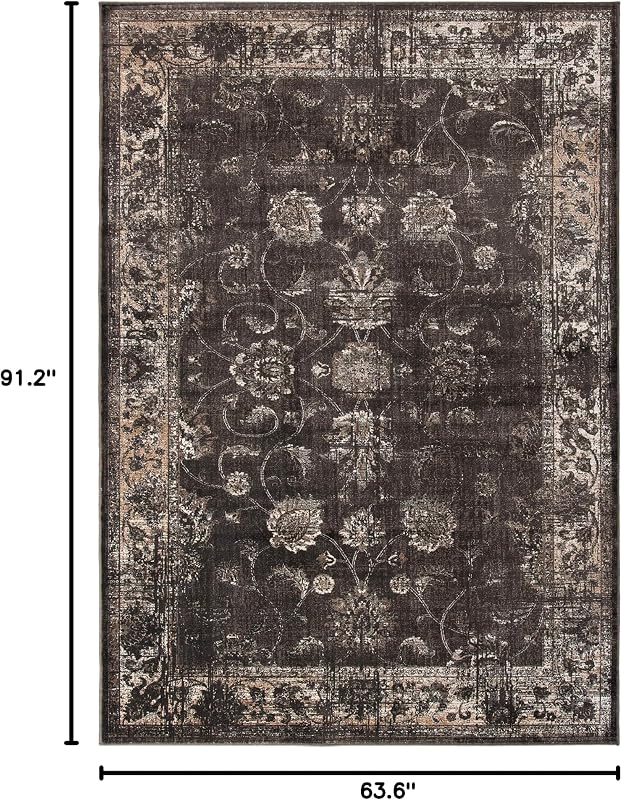 Tapete oriental sintético 5'3x7'6" Safavieh