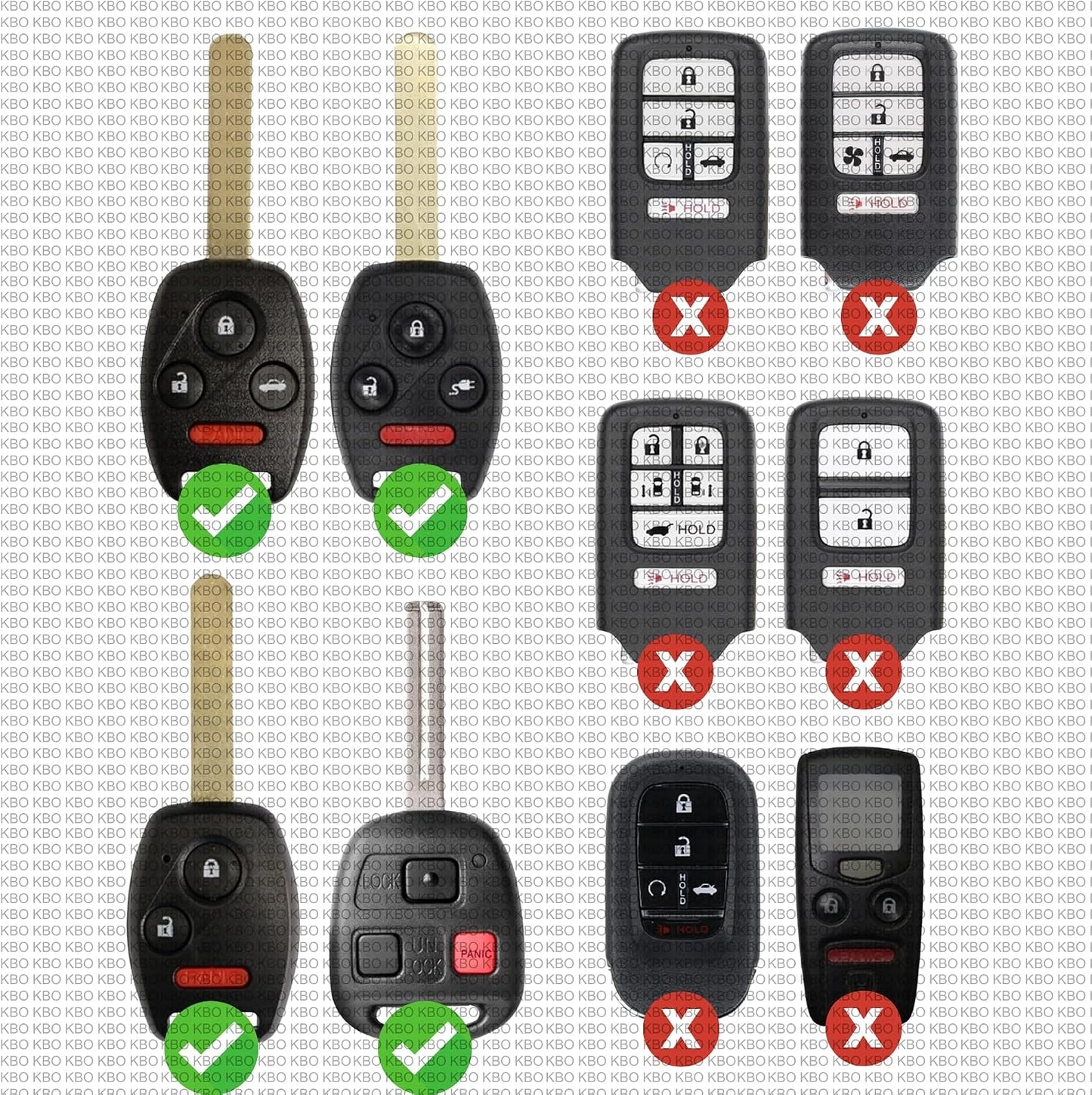 Batería llavero Honda CR1616 comp 2 pzas