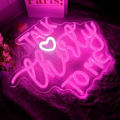 Letrero neón LED regulable USB para cumpleaños y aniversario