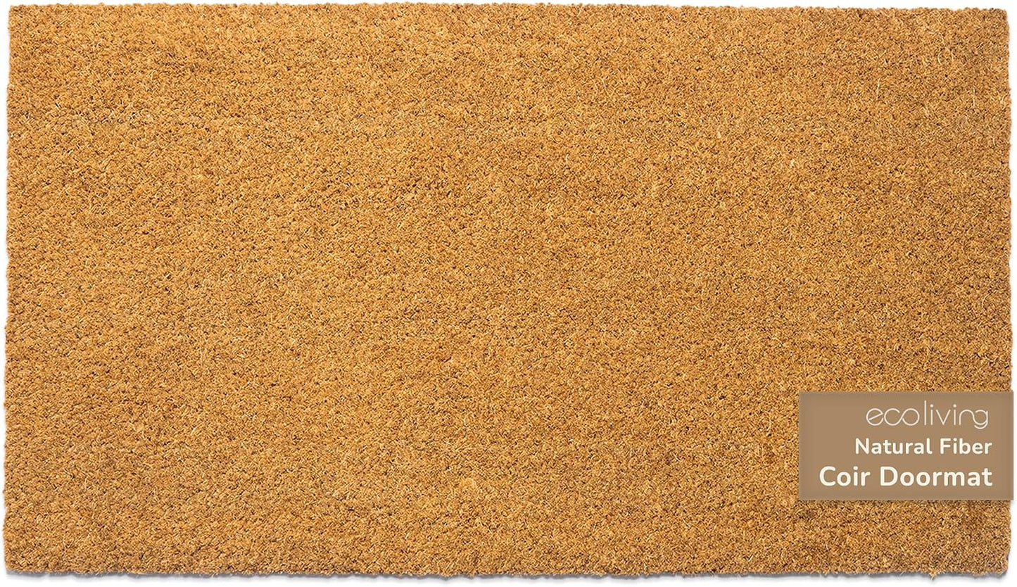 Felpudo bienvenida fibra coco antiderrap interiores