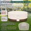 Fundas redondas para muebles exterior 600D impermeables