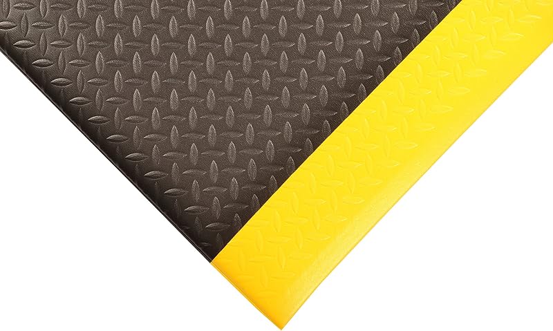 Alfombrilla antifatiga Dyna-Shield PVC Negro/Amarillo 1