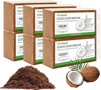 Ladrillo fibra coco 1.4lb orgánico pH equilibrado