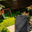 Tela sombra 70% negra 20x48pies para jardín patio pergola