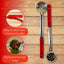 Cuchara ranurada acero inox 2oz para salsas set 2