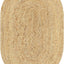 Alfombra rectangular natural 2x3ft para interiores