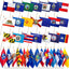 Set 50 Banderas Estados Palos Madera 5x8"