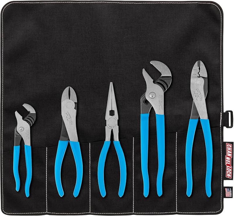Set 5 Pzas Alicates Técnico Rollo Herramientas