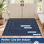 Tapete puerta Dirt Trapper 20x32" antiderrap azul