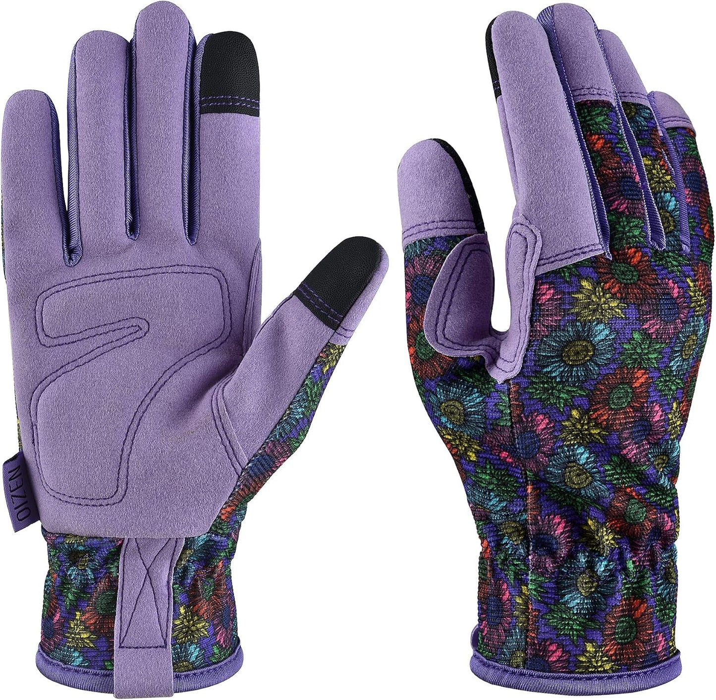 Guantes jardinería tactiles resistentes espinas talla M