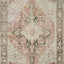 Alfombra área 7'6x9'6 rust/carbón Lenna Collection