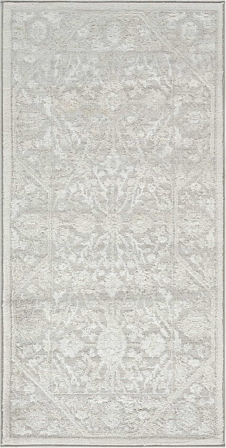 Alfombra gris 2x4ft para dormitorio sala comedor