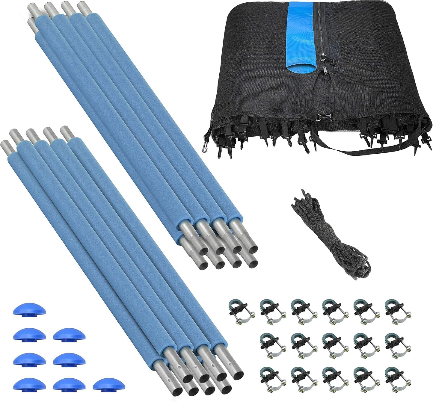Set repuesto red seguridad trampolín universal