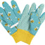 Guantes jardinería niños 3-6 años set 2 azul rosa