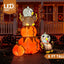 Calabaza inflable LED 6ft para patio jardín Halloween