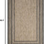 Alfombra decorativa impermeable 4x5ft7" color negro