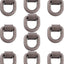 Anclaje 5/8" soporte 18000lb para remolques set 10